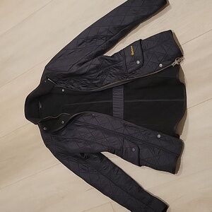 Barbour Cavalry Polarquilt Jacket (Black) US 2, UK 6